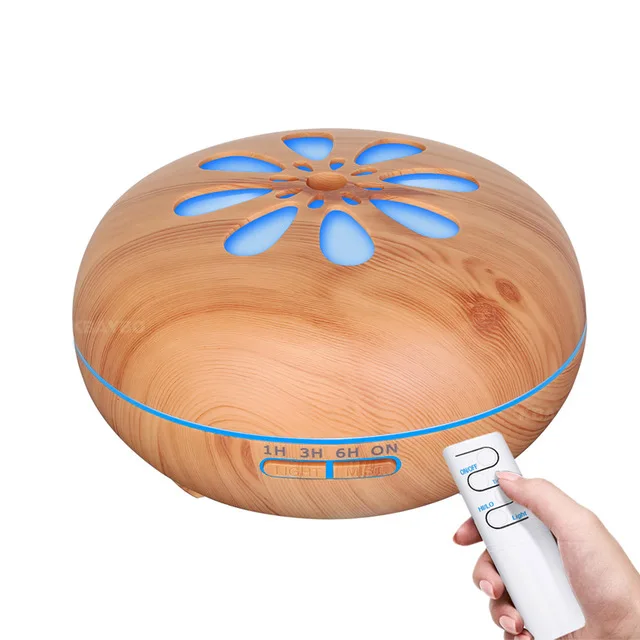 550 мл распылитель эфирных масел воздуха с дистанционным управлением увлажнитель