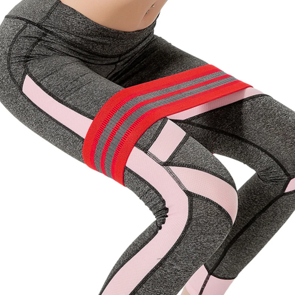 

Hip Elastic Band Anti Band Resistance Loop Exercise Strap for Stretching Size S Red
