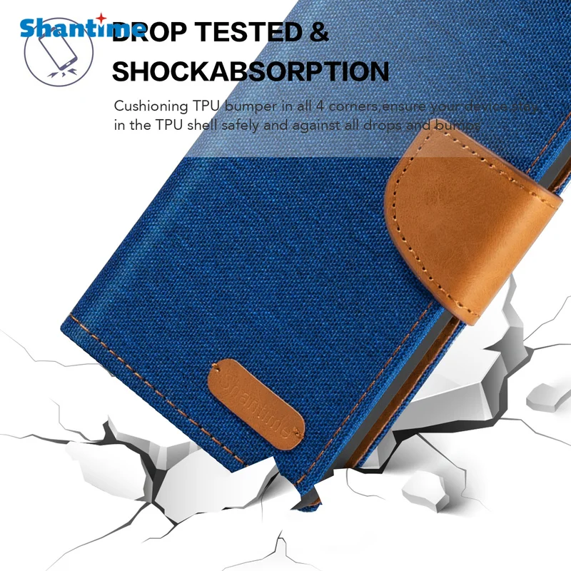 oxford leather wallet case for infinix hot 10 lite x657 with soft tpu back cover magnet flip case for infinix hot 10 lite x657 free global shipping