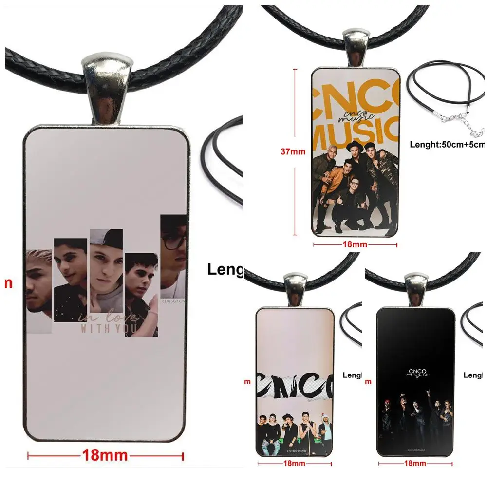 Стальной цветной стеклянный кабошон с прямоугольной подвеской ожерелье чокер