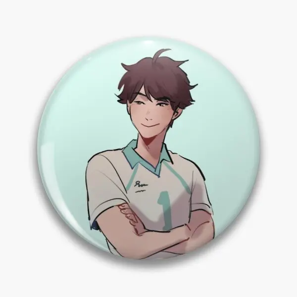 

Oikawa Soft Enamel Pin Badge Decorative Clothes Badge Lapel Pin Brooch Jewelry