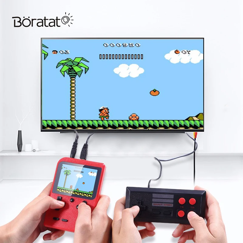 Встроенный 500 Ретро игровая консоль Ностальгический ТВ ручной классический мини