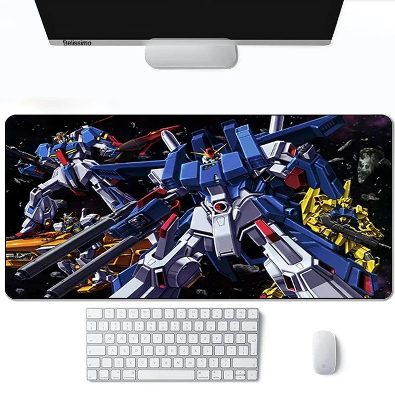 

Mouse Gundam Non-slip Mat Gaming For Computer PC Gamer Cabinet Mats Carpet Extended Mause Accessories Table Pads Desk Pink Cute