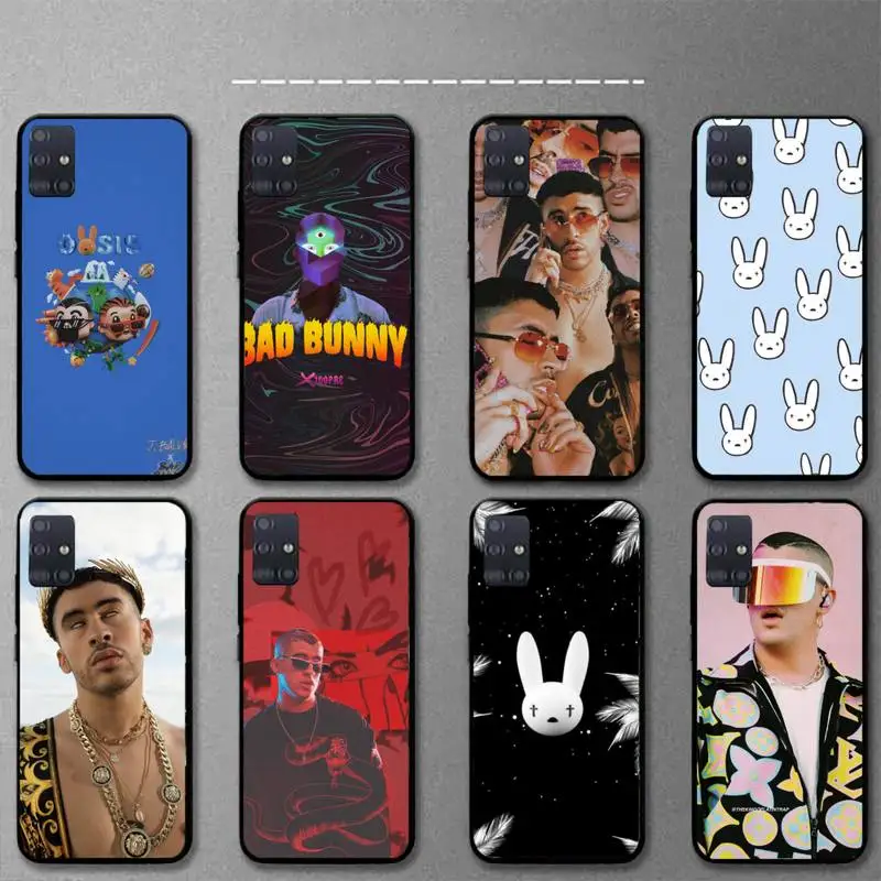 

Yo Perreo Sola Bad Bunny Maluma Phone Case For Samsung S21 S30 S10 S9 S8 S7 S6 S5 plus lite ultra edge soft Cover Fundas