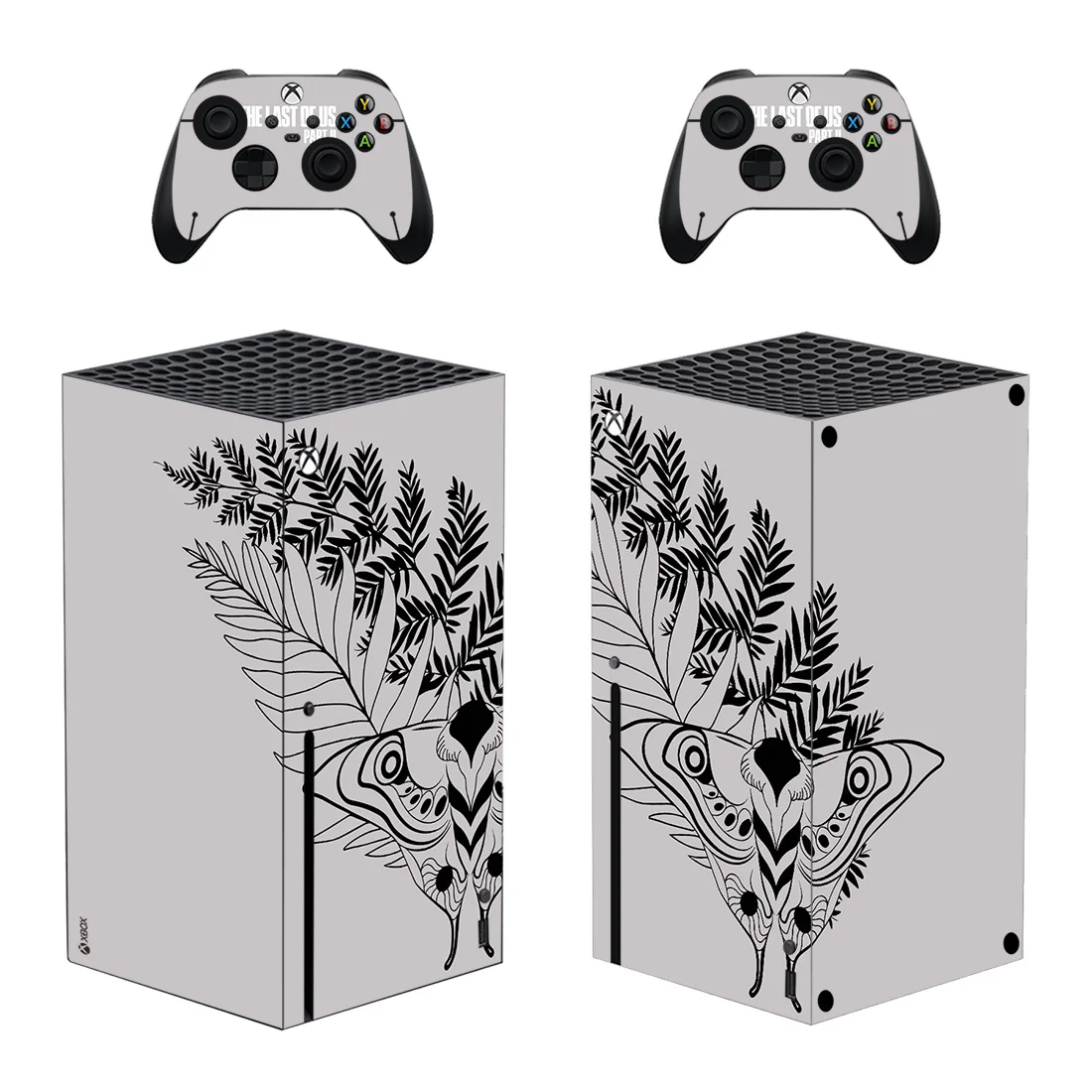 

The Last Of Us Style Xbox Series X Skin Sticker for Console & 2 Controllers Decal Vinyl Protective Skins Style 1