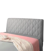 all inclusive headboard cover velvet fabric quilted head cover modern european bedside dust protector cover multicolor washabie