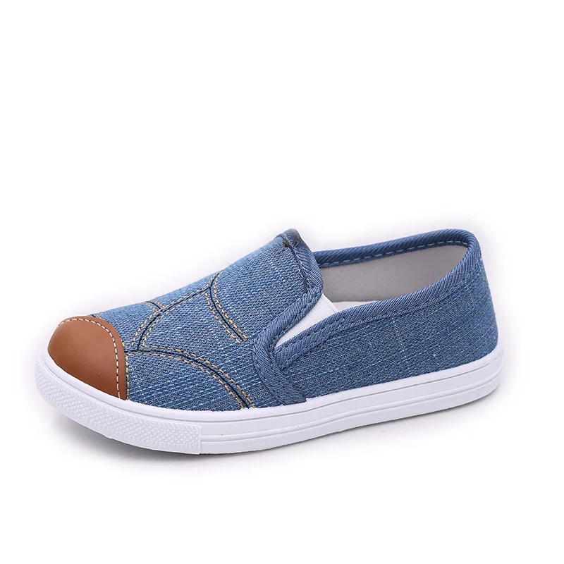 Новинка Детская обувь Кроссовки для мальчиков Модная парусиновая с рисунком