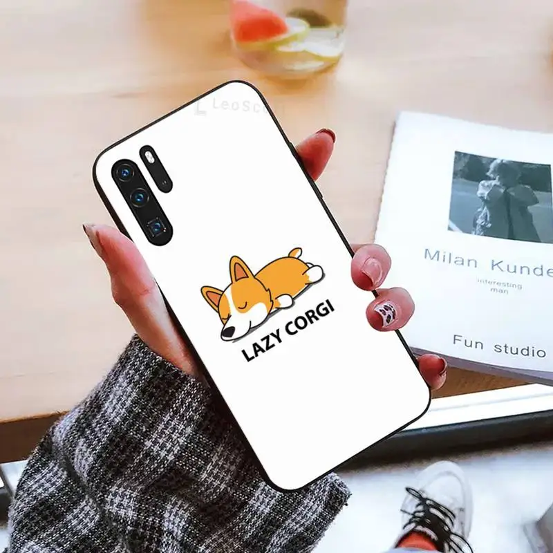 

welsh corgi pembroke Phone Case For Huawei honor Mate P 9 10 20 30 40 Pro 10i 7 8 a x Lite nova 5t
