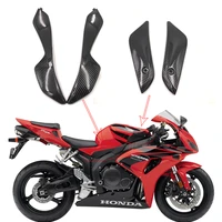 carbon fiber painted fairing motorcycle left right tank side cover panel for fit honda cbr1000rr 2004 2005 2006 2007