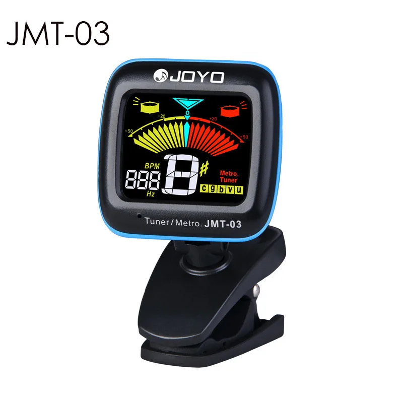 JOYO Mini Digital LCD Clip on Tuner for Guitar Bass Violin Ukulele Guitarra Part Accessories 360Degree Rotatable Sensitive | Спорт и