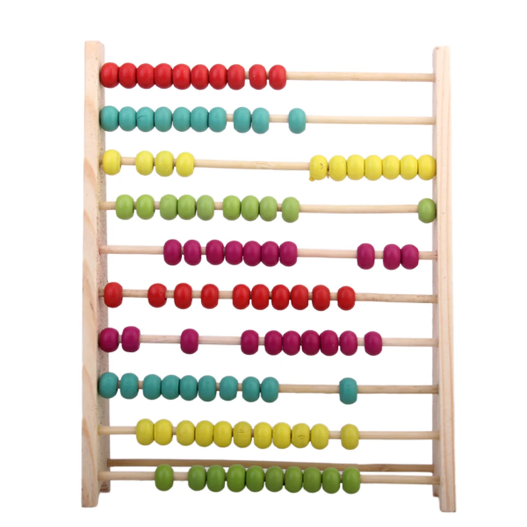 

Добавить и вычесть Abacus с 100 разноцветными бусинами-дети, счетные цифры, математика, обучающая игрушка, развивающий подарок