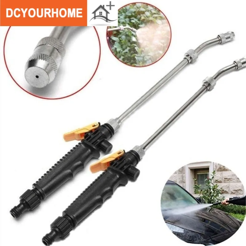 

1set Car wash car wash high pressure hose car beauty sprinkler watering sprinkler (Size: 48 cm, Color: Black)