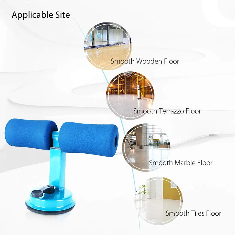 Портативный самовсасывающийся сидячий тренажер ассистент для тренировок