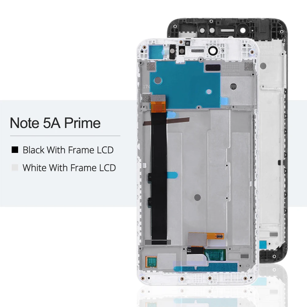 Новый ЖК-дисплей 100% года для XIAOMI Redmi Note 5A / Prime сенсорный экран с дигитайзером и