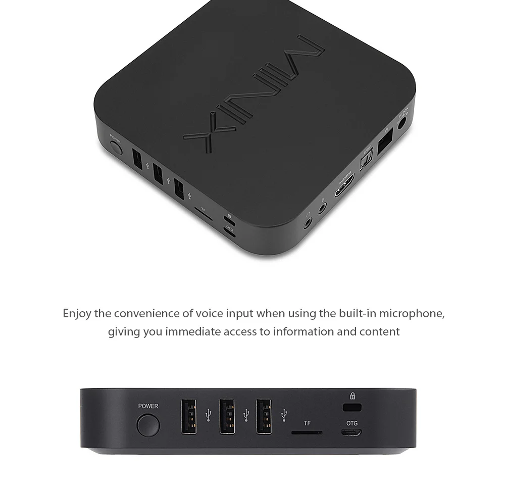 MINIX NEO U9-H Android 7,1 tv Amlogic S912-H Восьмиядерный Smart tv Box 2 ГБ DDR3 16 ГБ+ NEO A3 Voice Air mouse 4K HDR wifi телеприставка