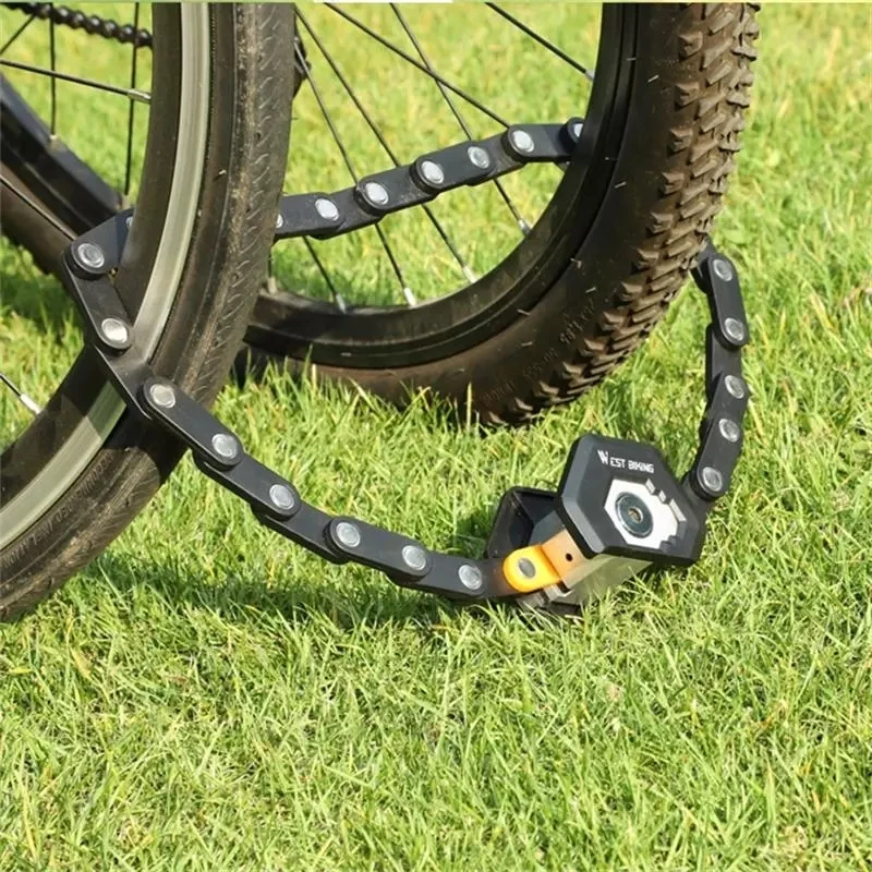 

Foldable Bike Lock 3 Key Hamburg-Lock Alloy Anti-Theft Strong Security Bicycle Lock Hamburg-Lock Bracket Mountain Road Bike Lock