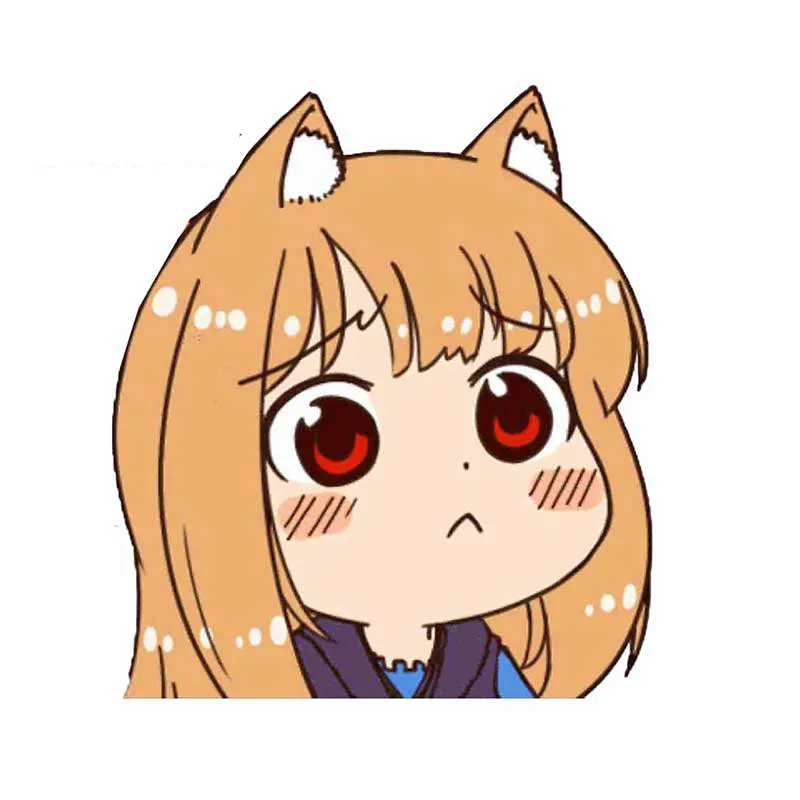 Декоративная наклейка для автомобиля специи и волк 13 см * 11 | Автомобили мотоциклы