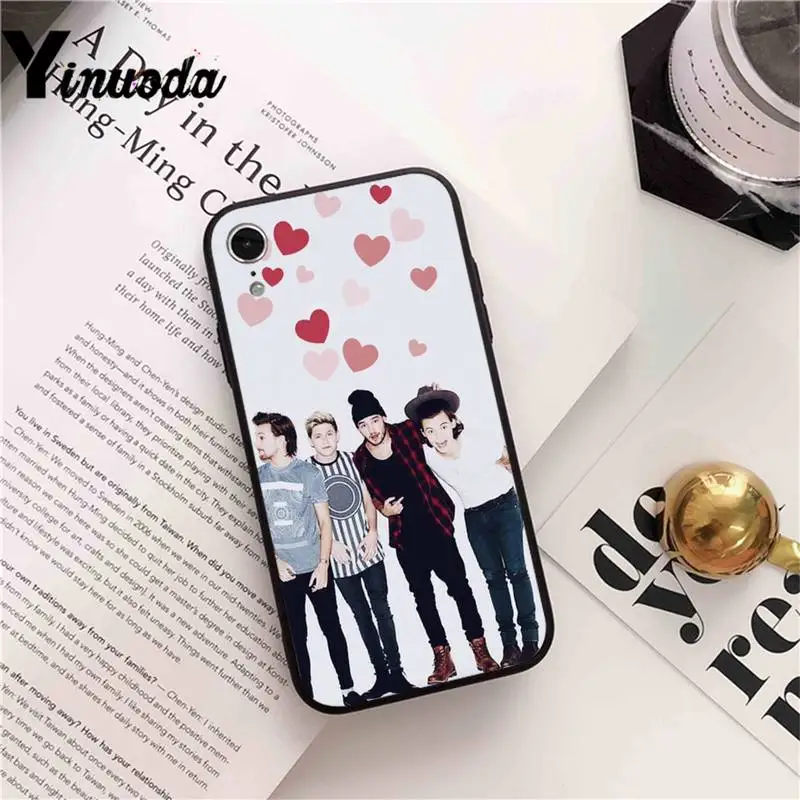 

Yinuoda one direction Phone Case cover For iPhone X 8 7 6 6S Plus XS MAX 5 5S SE XR 11 12 Pro Promax coque