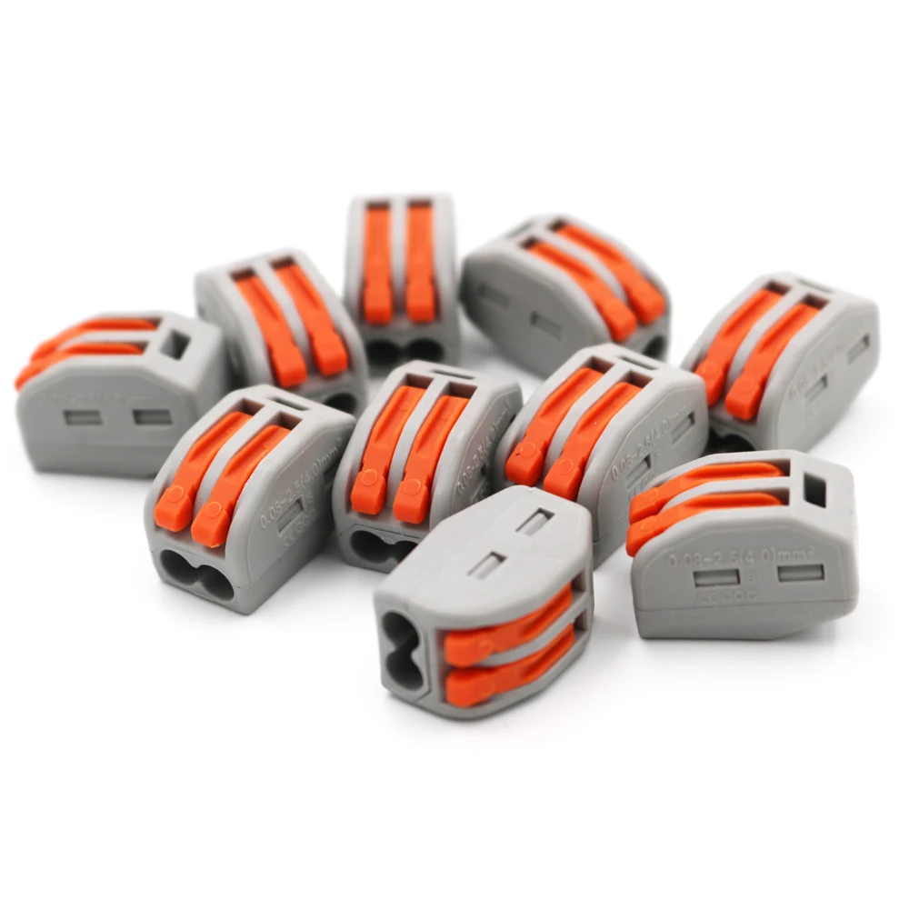 20 шт./кор. PT-212 Мини Компактный проводной разъемы универсальные проводка кабеля