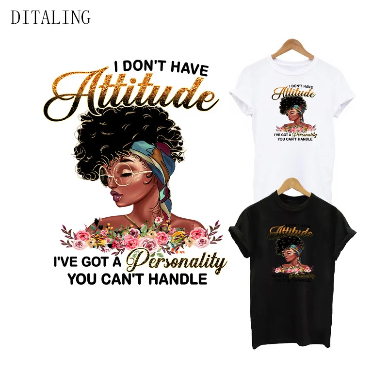 

Женская Черная персонализированная футболка, железная нашивка, сделай сам, моющаяся, девушка, наклейка с капюшоном, теплопередача, подходит...