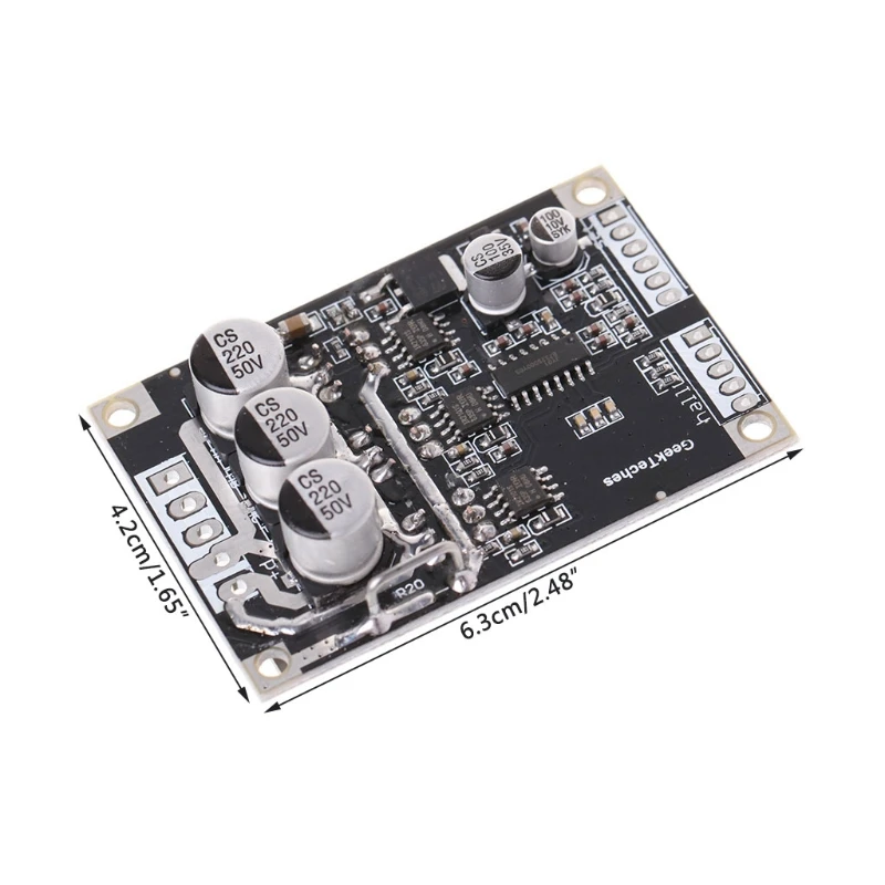 15A 500 Вт DC12V 36V бесщеточный контроллер скорости двигателя BLDC плата драйвера с