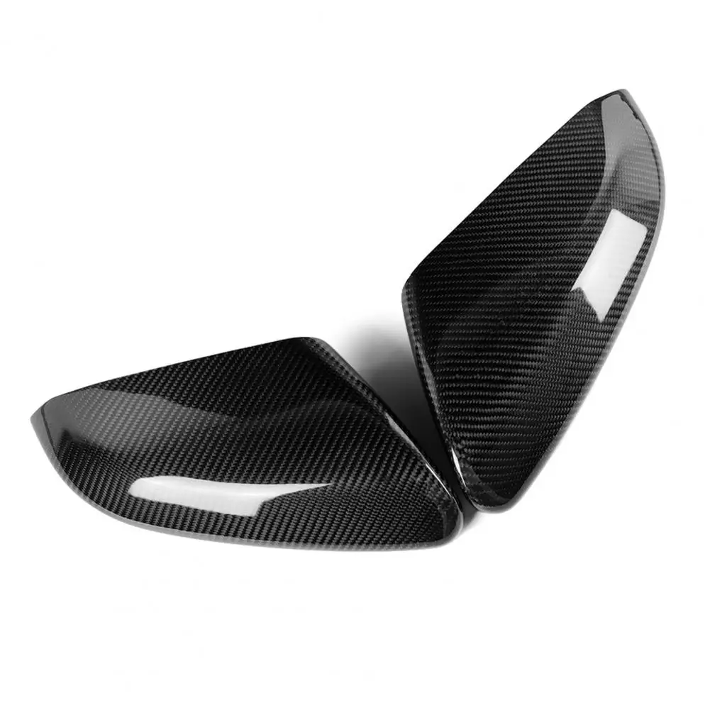 

6Pcs/Set Carbon Fiber Rearview Mirror Cap Door Anti-collision Strips Replacement for Honda Civic 10th 2016-2018