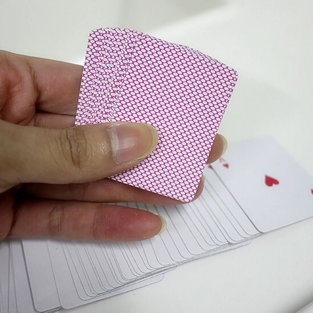 

Portable Foil Plated Mini Poker Traditional Set Casino Tool Waterproof Gambling Playing Cards Mini Poker Board Game