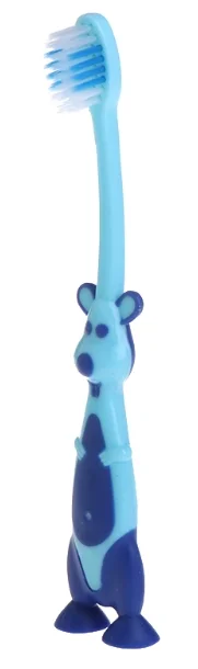 Детская зубная щетка с мягкой щетиной для обучения чистке зубов детская