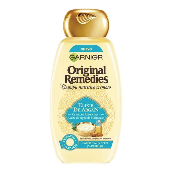 Nourishing Shampoo Elixir De Argán Original Remedies Fructis (300 ml) |