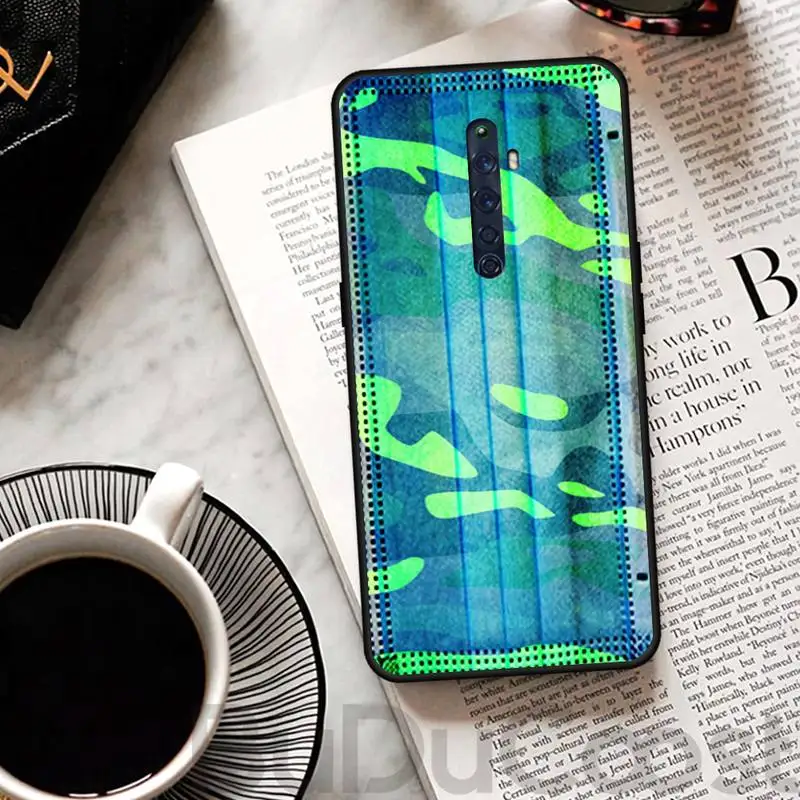 

Couple Fashion Creative Mask Phone Case For OPPO A9 2020 R11 11S Plus Realme 2 3 3 5 5pro C2