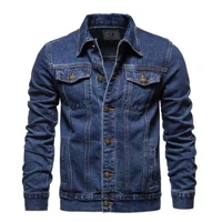 men cotton slim denim coats new spring mens casual jean coats men jeans jackets coats high quality light blue denim jackets 5xl