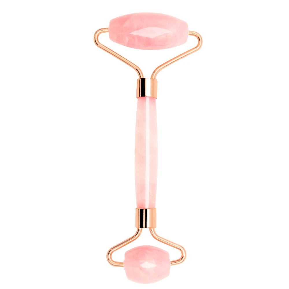Розовый кварц для похудения массажер лица с акриловой ручкой ювелирные изделия