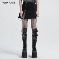 punk rough short skirt punk rave wq 493bqf