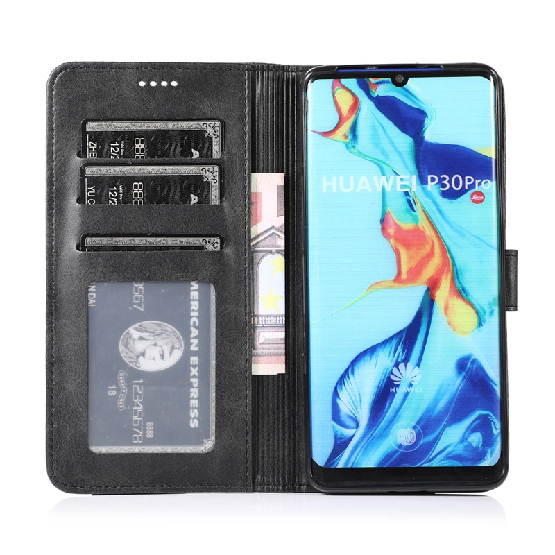 Чехол для телефона huawei P30 Lite кожаный флип чехол Pro Coque Wallet Магнитный P 30 P30Pro P30Lite |