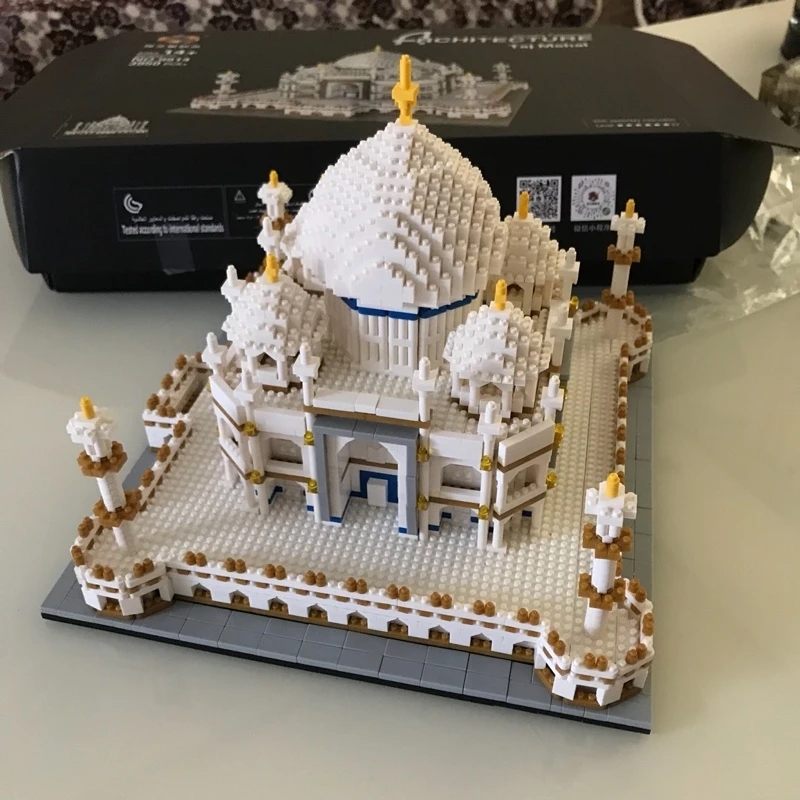 Классические строительные блоки игрушки всемирно известная архитектура 3950 шт.