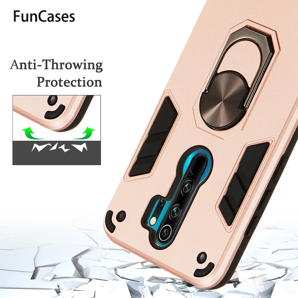 Роскошный магнитный автомобильный держатель чехлы книжки для Redmi Note 8 Pro мягкий