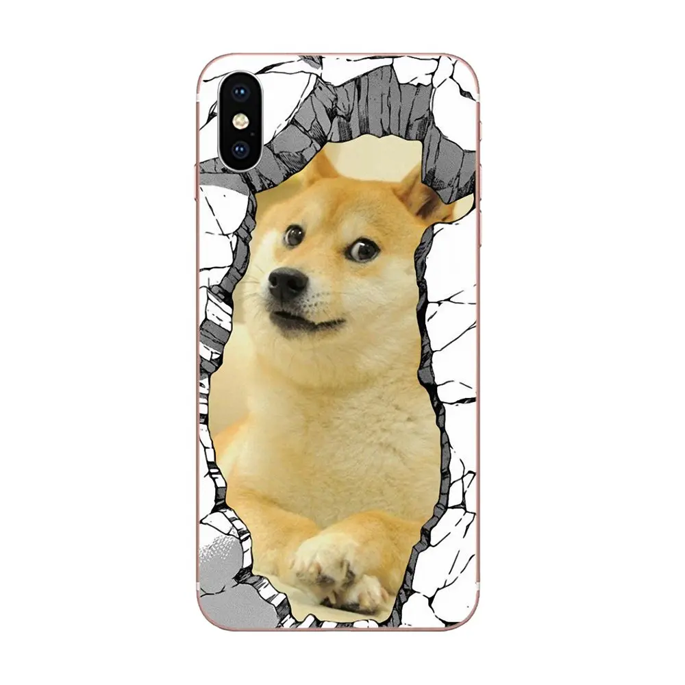 Мягкий ТПУ Модный чехол для телефона Doge Shibe LG G3 G4 G5 G6 G7 K4 K7 K8 K10 K40 K50 Q6 Q60 V10 V20 V30 V40 Nexus 5