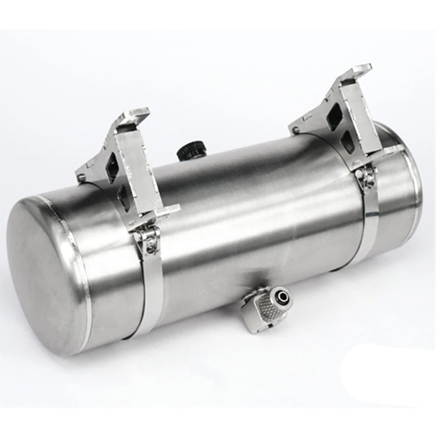 Грузовик тамиа из Нержавеющей Стали Гидравлический бак модель для 1/14