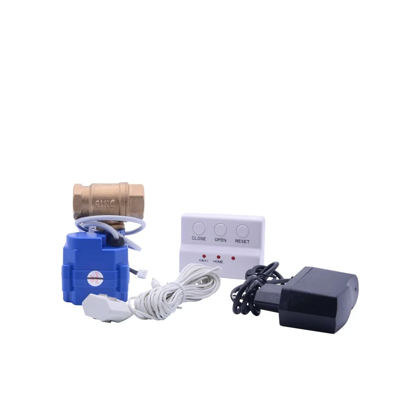 

Русский Украина WLD-805 (DN15*1 шт.) детектор утечки воды с ЕС Мощность штекер Сигнализация утечки Сенсор с 1/2 ''Авто клапан