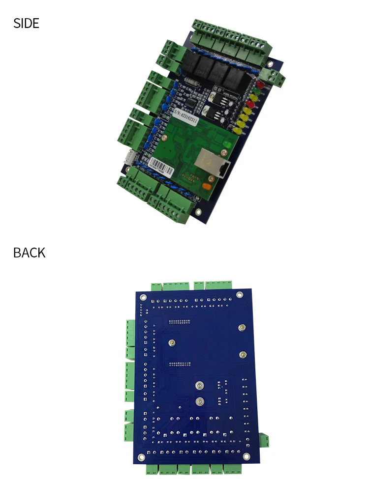 TCP/IP связь 4 входных ворот управления/RFID Четыре двери системы контроля доступа