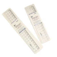 15cm 18cm 20cm 1pcs simple style transparent simple ruler square ruler cute stationery drawing supplies