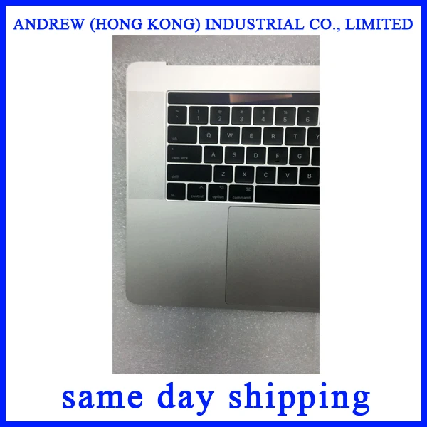 Оригинальный серебряный 15 &quotA1707 Подставка для рук TopCases Macbook Pro Retina A1707 US keyboard Trackpad