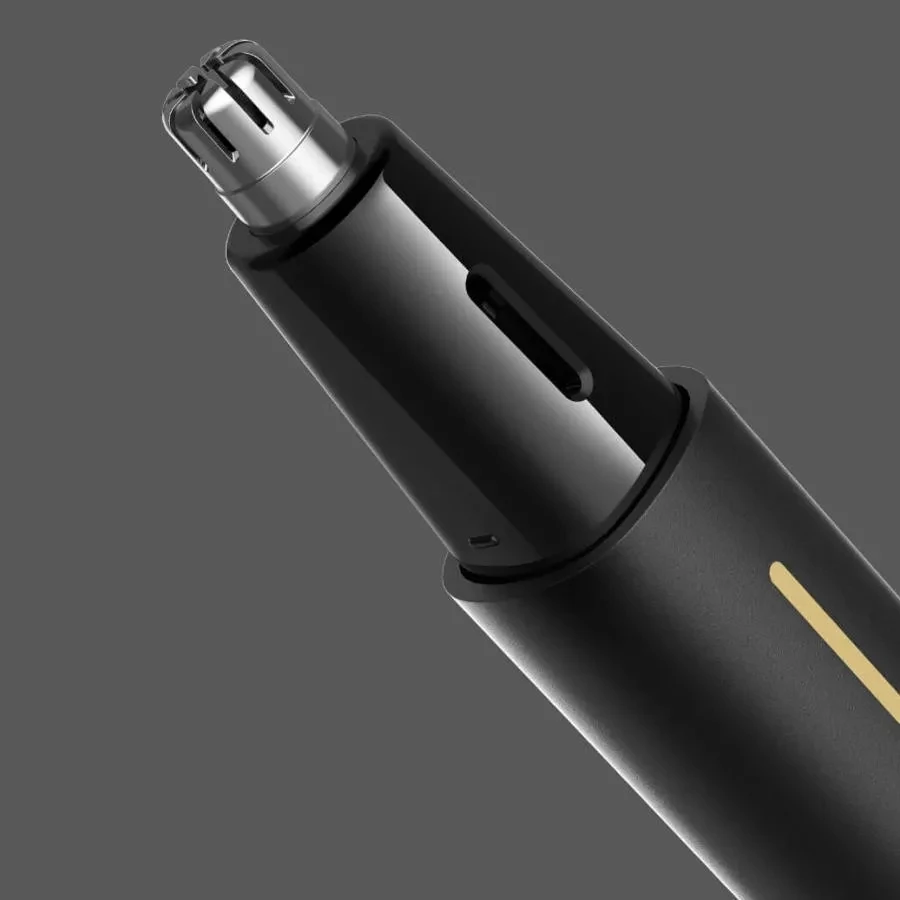 Электрический триммер для волос в носу Youpin MSN LED с двойным лезвием