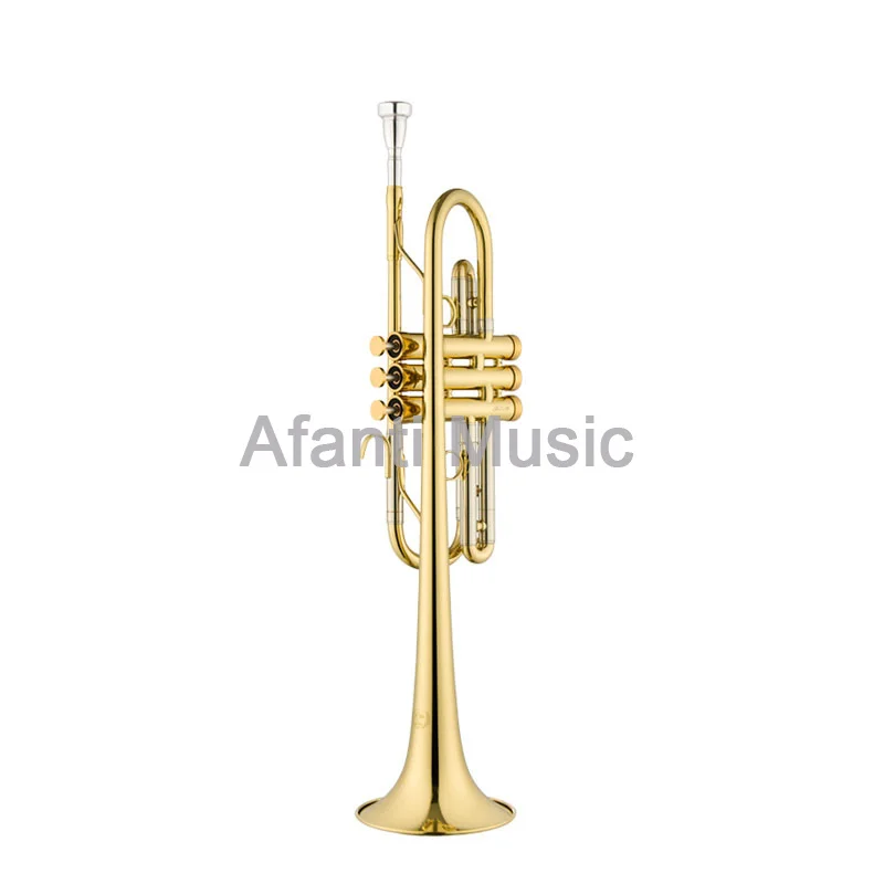 

Afanti Music Bb Key / Brass Body / Bb Trumpet (ATR-A660)