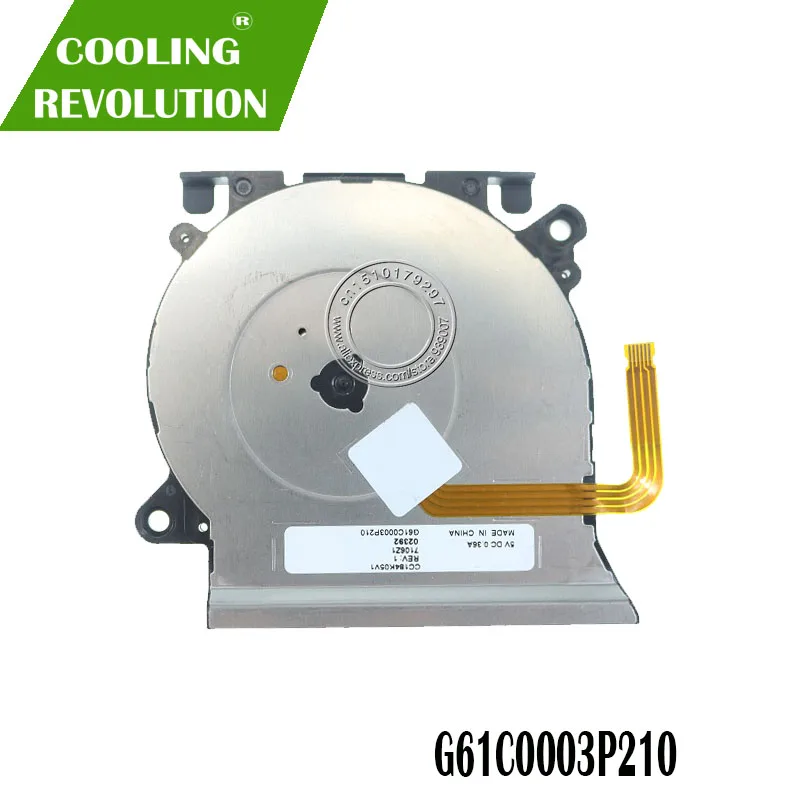 Вентилятор охлаждения процессора ноутбука CC184K05V1 для Toshiba Portege X20W D G61C0003P210|Кулеры и