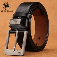 no onepaul leather belt men cummerbunds belt male men belt pin buckle fancy vintage jeans male genuine leather strap belts