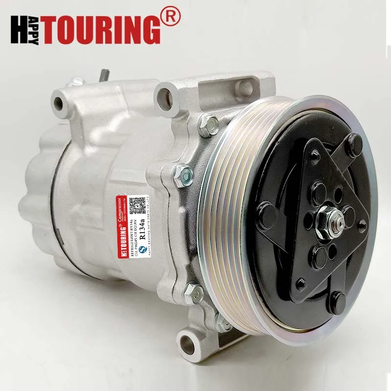 Для компрессора SANDEN SD6V12 для Peugeot 206 307 Citroen Fiat 6453XJ 6453QG 6453QE 6453QH 9655191680 5215310145 1450 1908