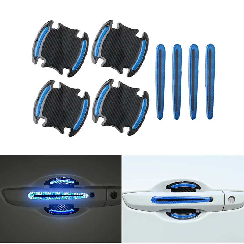 Автомобильная дверная ручка крышка чаши наклейка отражатель для Citroen C-Beau C-Triumph