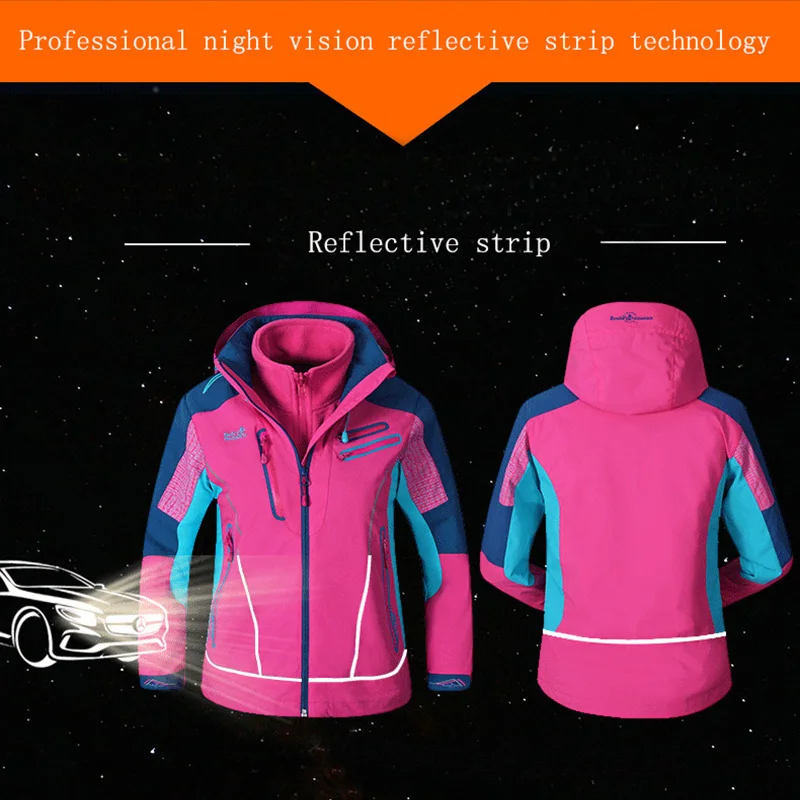 Детская Лыжная куртка детская брендовая Водонепроницаемая зимняя для мальчиков