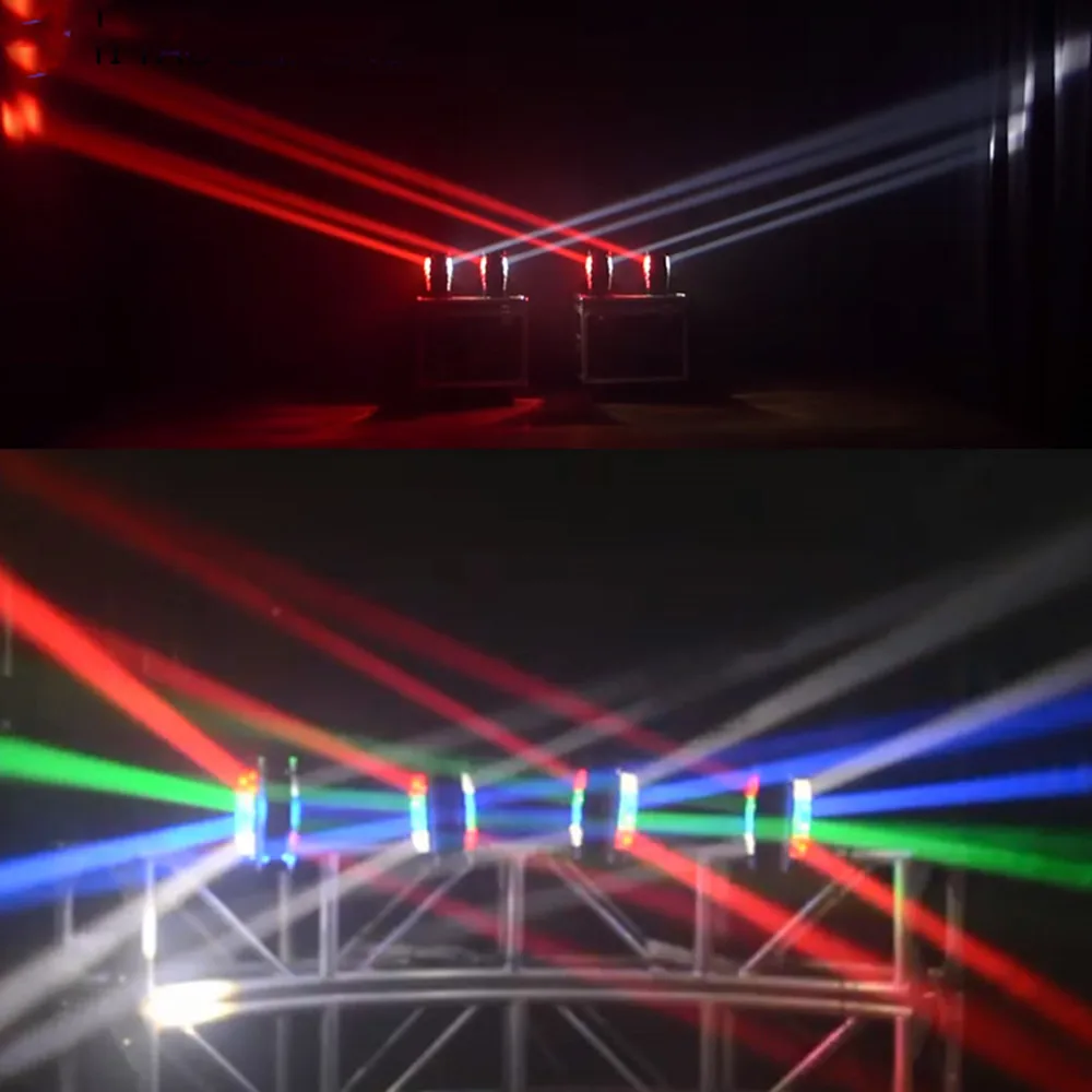 Миниатюрный светодиодный светильник 8x6 Вт луч паука с движущейся головкой